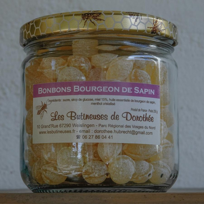 Bonbons Miel/Bourgeon de Sapin 250g