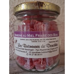 Bonbons Miel Fraise des Bois 150g
